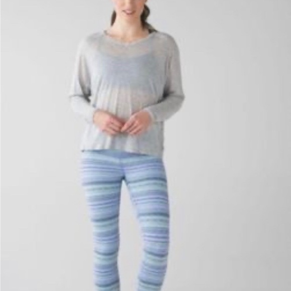 Lululemon wunder under crop III in space dye twist lullaby ray - Picture 3 of 4